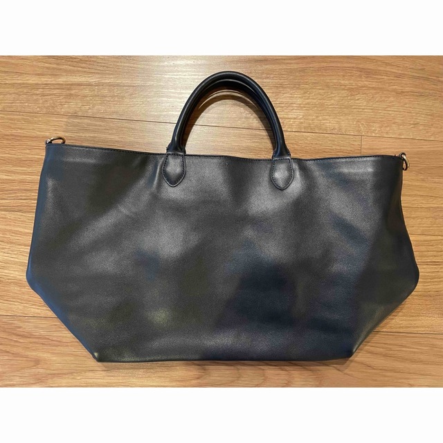 DEUXIEME CLASSE(ドゥーズィエムクラス)のCELERI/セルリ★TOTE BAG★ネイビー レディースのバッグ(トートバッグ)の商品写真