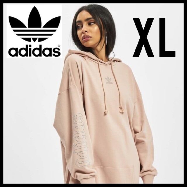 【大きいサイズ】adidas★ワンピース★パーカー★チュニック★フーディー★XL