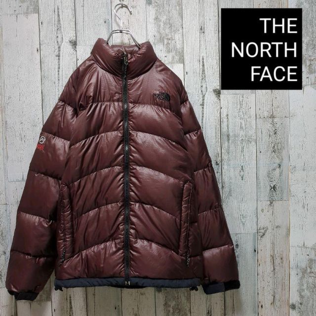 THE NORTH FACE(ザノースフェイス)の【美品】ノースフェイス　ダウン　ジャケット　軽量　POCKETABLE　ブラウン レディースのジャケット/アウター(ダウンジャケット)の商品写真