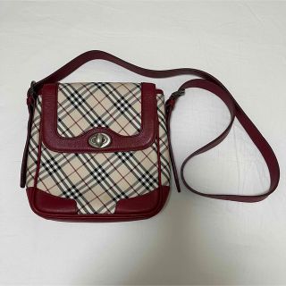 バーバリー(BURBERRY)のBURBERRY オールドバーバリー チェック 斜め掛け ショルダーバッグ (ショルダーバッグ)