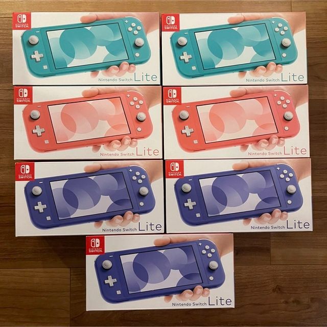 Nintendo Switch lite  新品未開封 7台