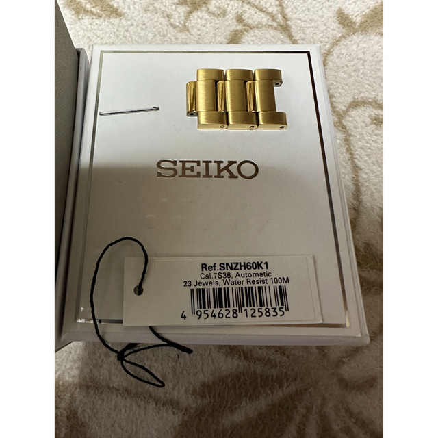 SEIKO セイコーファイブ　SNZH60K1 海外製