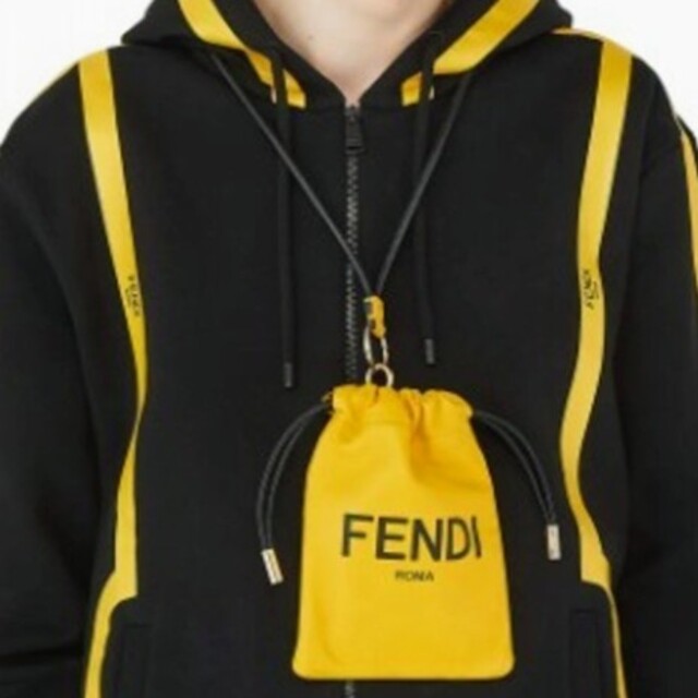 FENDI(フェンディ)の超美品　フェンディ　ドローストリング　ポーチ　ポシェット レディースのバッグ(ショルダーバッグ)の商品写真