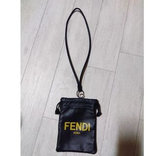 フェンディ(FENDI)の超美品　フェンディ　ドローストリング　ポーチ　ポシェット(ショルダーバッグ)