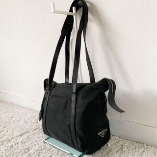PRADA - 希少モデル✨プラダ トートバッグ ハンドバッグ レザー 三角 ...