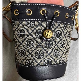 Tory Burch - トリーバーチTモノグラム ジャカード ミニ バケット