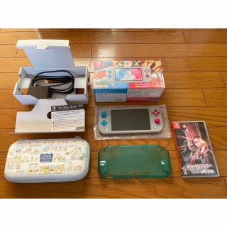 ニンテンドースイッチ(Nintendo Switch)のニンテンドースイッチライトポケモンSwitch lite 本体　ポケモンソフト付(家庭用ゲーム機本体)