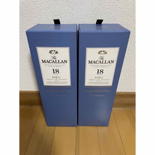 食品/飲料/酒マッカラン18年2本セット