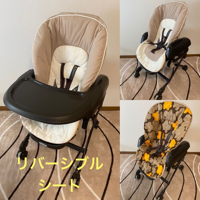 combi(コンビ)の【na様専用】ハイローチェア  ネムリラ キッズ/ベビー/マタニティの寝具/家具(ベビーベッド)の商品写真