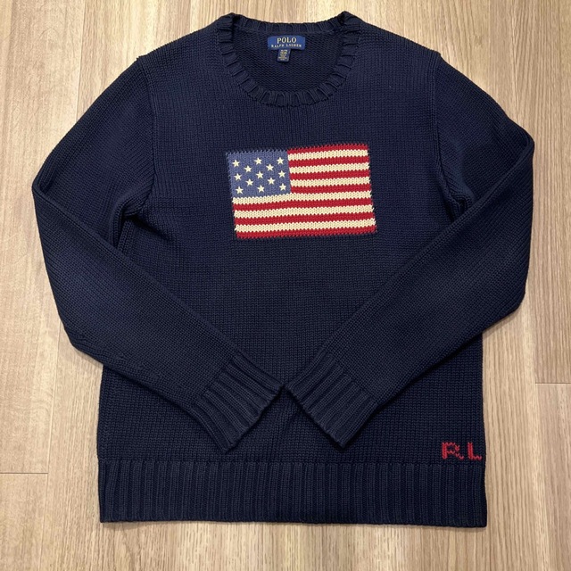 Polo Ralph Lauren 星条旗ニット XLサイズ Polo Ralph Lauren 星条旗ニット XLサイズ