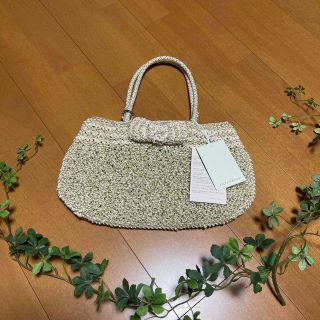 アンテプリマワイヤーバッグ(ANTEPRIMA/WIREBAG)の✨アンテプリマ　リボントート　生成り✨(トートバッグ)