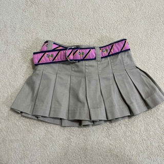 ラルフローレン　プリーツスカート　ベルト付き　80サイズ(スカート)