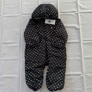 プチバトー(PETIT BATEAU)のプチバトー　カバーオール　18m 新品(カバーオール)