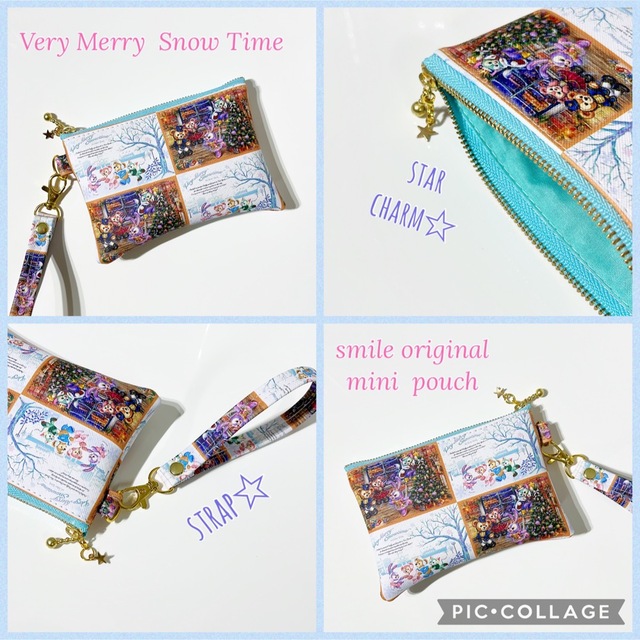 ☆Very Merry Snow Time☆ミニポーチ☆BL レディースのファッション小物(ポーチ)の商品写真