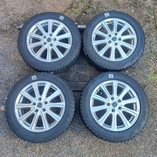 ブリヂストン(BRIDGESTONE)の限界価格！215/55R17 スタッドレス付きアルミホイール4本セット(タイヤ・ホイールセット)