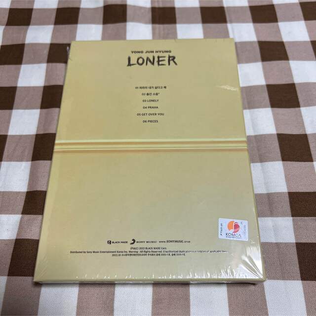 ヨンジュンヒョン CD LONER 新品未開封品  ジュニョ ヨンジュニョン エンタメ/ホビーのCD(K-POP/アジア)の商品写真