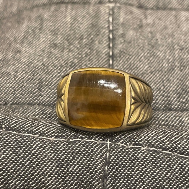 タイガーアイ Tiger Eye Ring DY925 リング 指輪 24号