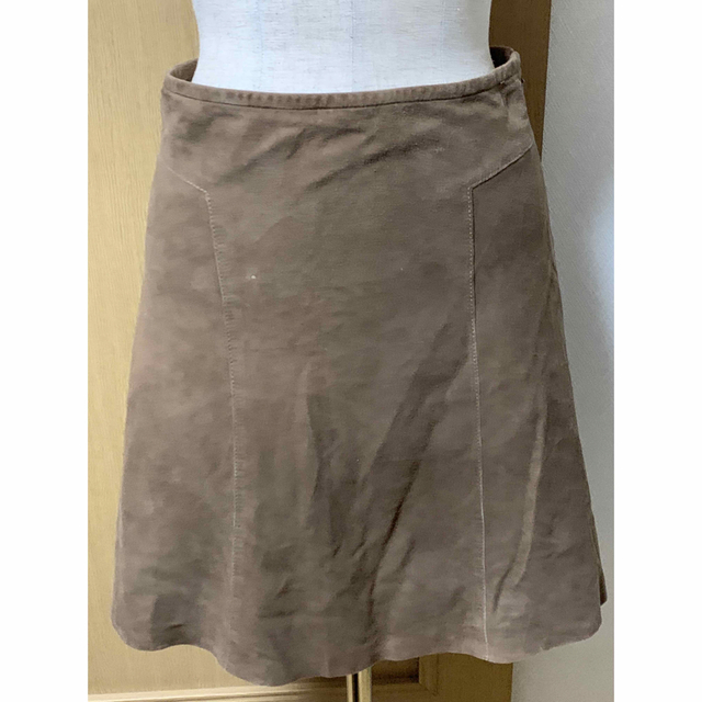 DEUXIEME CLASSE(ドゥーズィエムクラス)のドゥーズィエムクラス  スエードスカート　 レディースのスカート(ミニスカート)の商品写真
