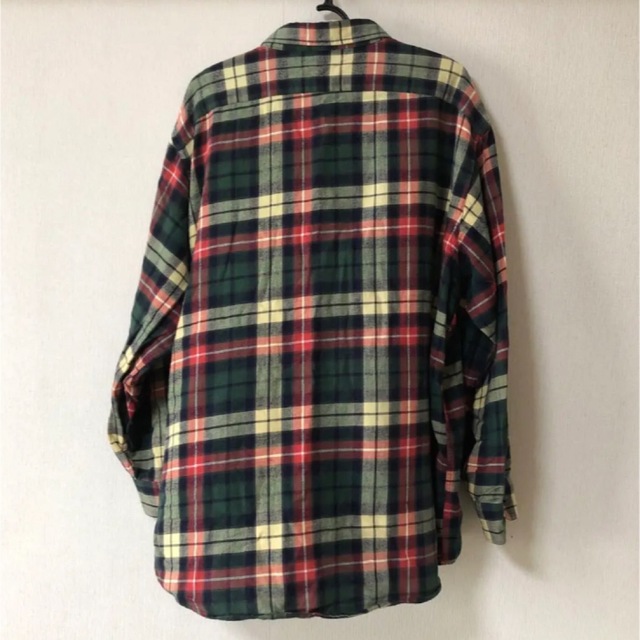 80年代製“L·L·Bean”ヘビーコットンシャツ 赤 10