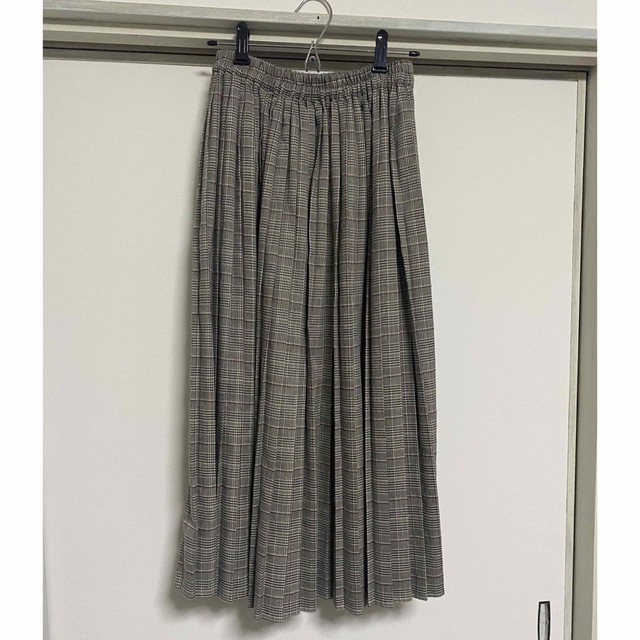 INGNI(イング)のチェック/ロング/プリーツスカート レディースのスカート(ロングスカート)の商品写真