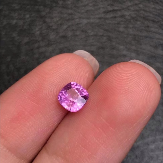 ファッションの 天然 z ルース1.29ct パパラチアサファイア 各種パーツ