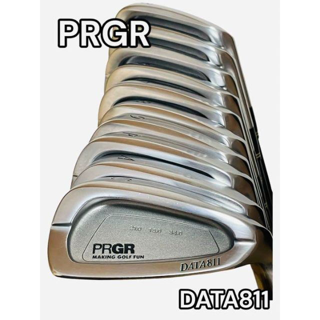 PRGRPRGR DATA811 アイアンセット