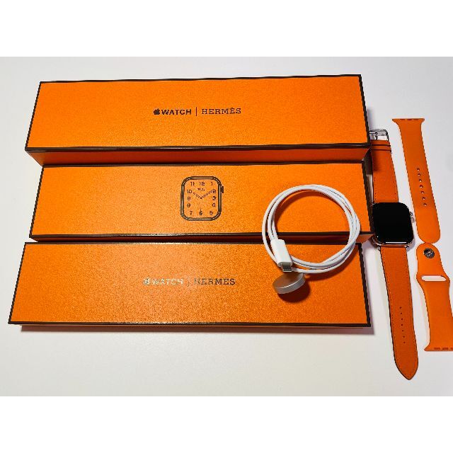 ★美品Apple Watch Hermès,セルラー,エルメス,45mm