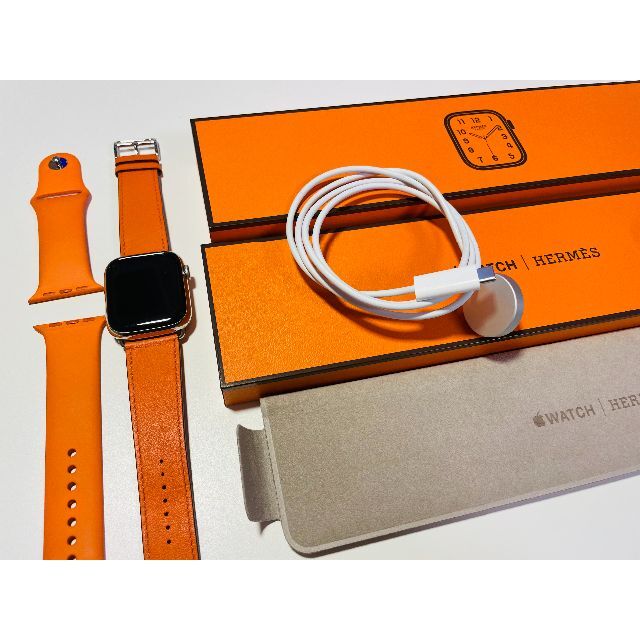 ★美品Apple Watch Hermès,セルラー,エルメス,45mm