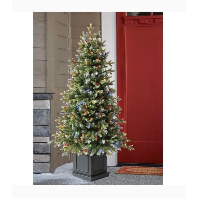 【新品】コストコ クリスマスツリー 電飾付き 約137cm LED