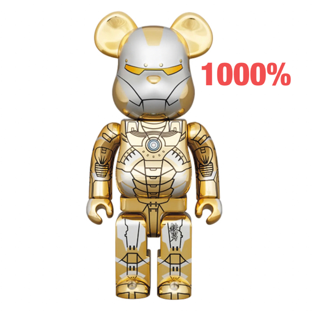 BE@RBRICK SORAYAMA IRONMAN REVERSE 1000%