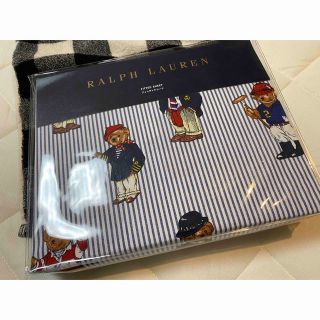 Ralph Lauren - ラルフローレンポロベアフィテッドシーツシングルの