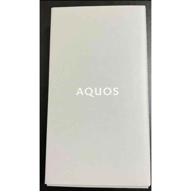 スマートフォン/携帯電話SHARP AQUOS sense6 SH-RM19 ブラック　新品未開封