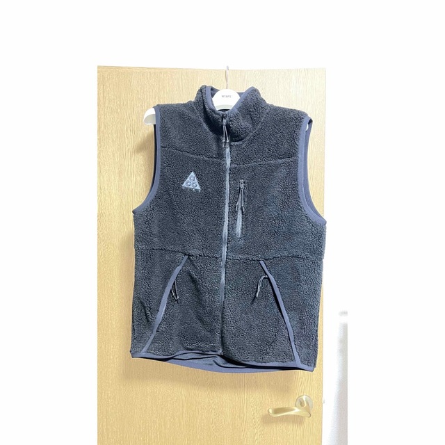 NIKE ACG VEST BLACKボアベスト Msize 黒のサムネイル