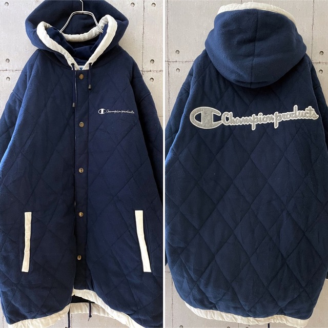 Champion(チャンピオン)の【日本製】90s  チャンピオン キルティング ジャケット スタジャン風 メンズのジャケット/アウター(その他)の商品写真