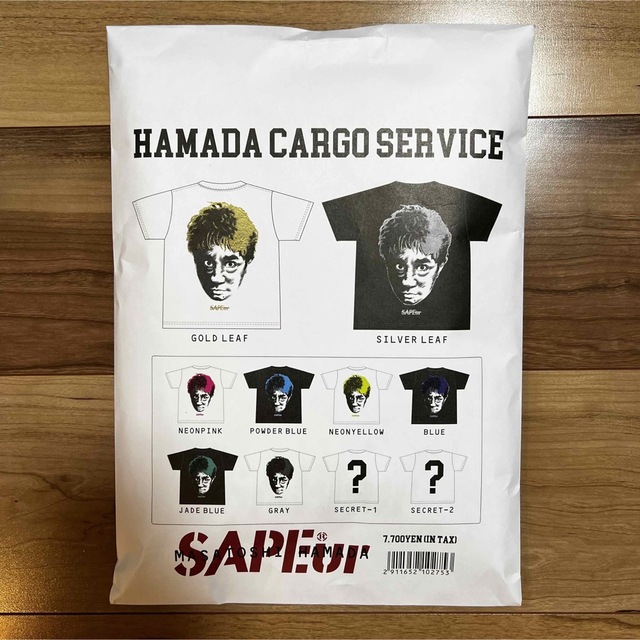 サプール SAPEur 浜田 コラボ Tシャツ 大阪pop-up限定 サプール SAPEur 浜田 コラボ Tシャツ 大阪pop-up限定