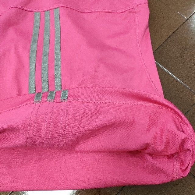 adidas(アディダス)のyumyum様♦adidas トレーニングシャツ　長袖　クライマクール　ピンク レディースのトップス(Tシャツ(長袖/七分))の商品写真