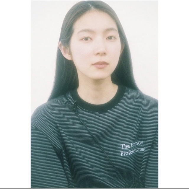 希少】在原みゆ紀 着用 エンノイ S/S Border T-Shirt-