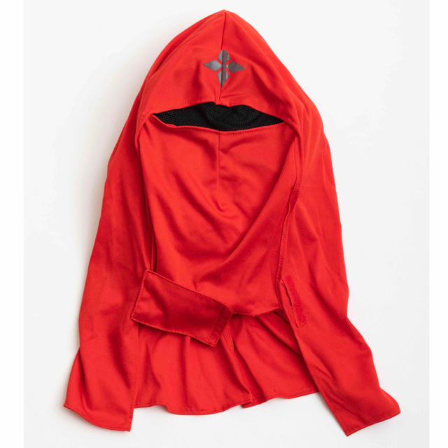 フェイスマスク（赤）  エンタメ/ホビーのコスプレ(衣装)の商品写真