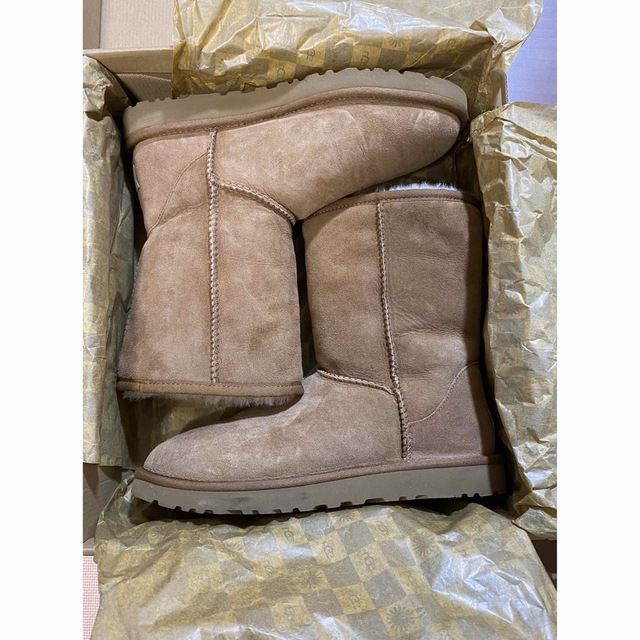 西日本産 【箱付き】 UGG アグ ムートンブーツ 24cm - 通販