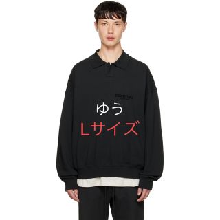 フィアオブゴッド(FEAR OF GOD)のFog Essentials ライトウェイト ポロシャツ スウェット L 長袖(スウェット)