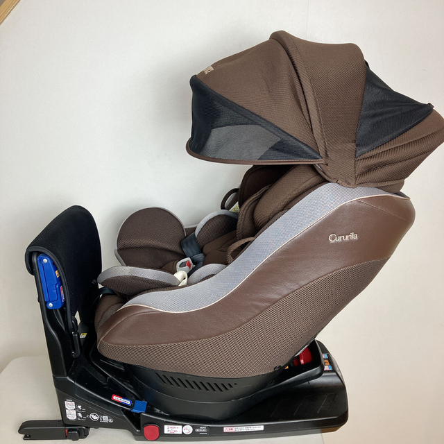 ☆美品☆】アップリカ☆チャイルドシート☆クルリラ☆ISOFIX☆回転式☆新生児-