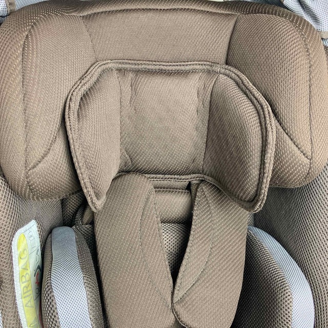 美品 アップリカ 回転チャイルドシート クルリラ 新生児レブラウン ISOFIX 5