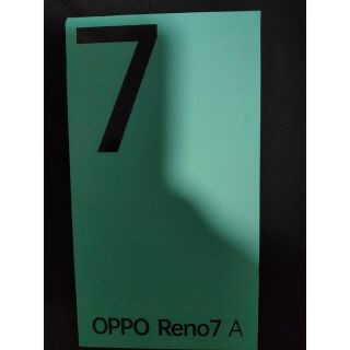 OPPO Reno7 A ドリームブルー 新品未使用(スマートフォン本体)
