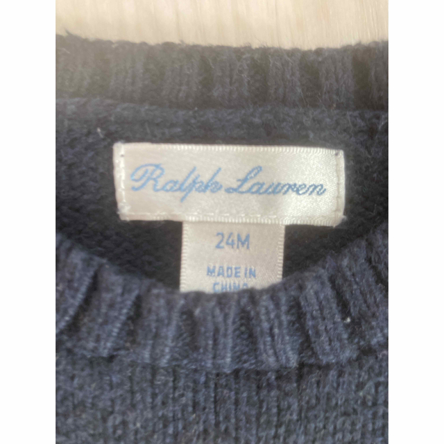 POLO RALPH LAUREN(ポロラルフローレン)のラルフローレン　ポロベア　ニット キッズ/ベビー/マタニティのキッズ服男の子用(90cm~)(ニット)の商品写真