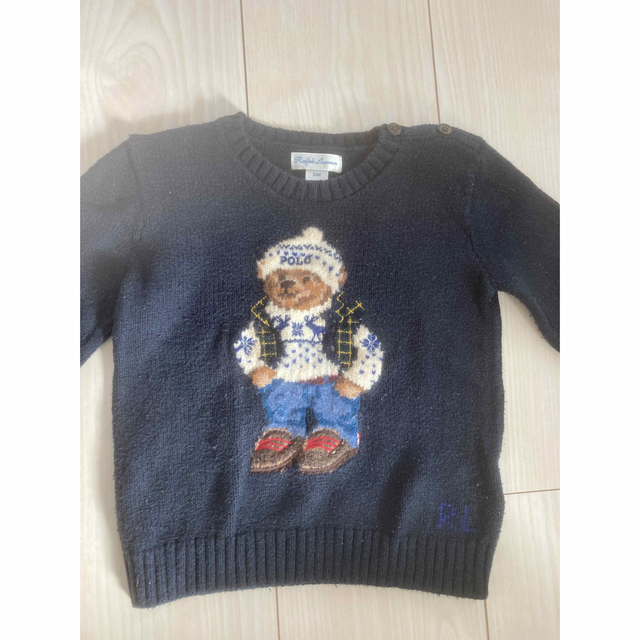 POLO RALPH LAUREN(ポロラルフローレン)のラルフローレン　ポロベア　ニット キッズ/ベビー/マタニティのキッズ服男の子用(90cm~)(ニット)の商品写真