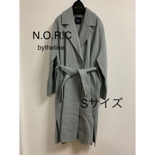 ノーク(N.O.R.C)の3049 N.O.R.C bytheline ロングコート　スモーキーグリーン　(ロングコート)