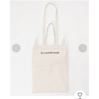 エムエムシックス(MM6)のMM6 Maison Margiela トートバッグ　白(トートバッグ)