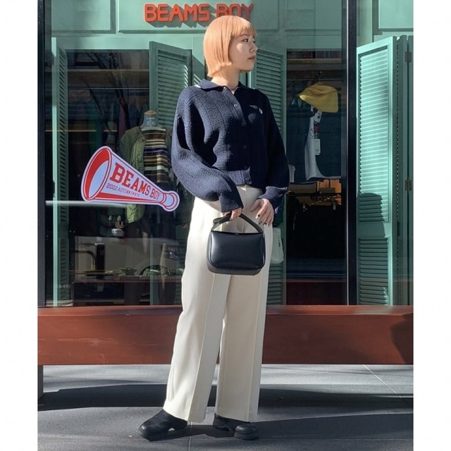 FRED PERRY × Ray BEAMS/別注カラーカーディガン