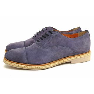 サントーニ(Santoni)のサントーニ／Santoni シューズ ビジネスシューズ 靴 ビジネス メンズ 男性 男性用スエード スウェード レザー 革 本革 グレー 灰色  10359 espadrilles エスパドリーユ ストレートチップ(ドレス/ビジネス)