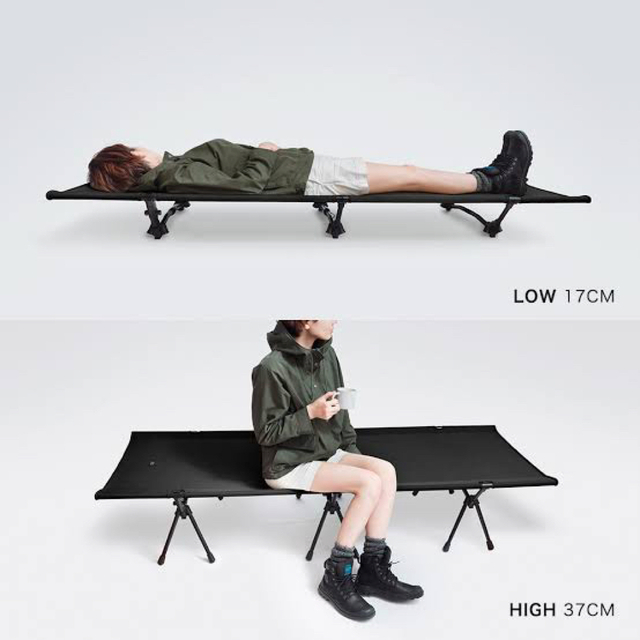 BROOKLYN OUTDOOR COMPANY 2wayコット 黒 | myglobaltax.com